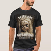 Spooky Possessed Doll 80er Horror Movie T-Shirt (Vorderseite)