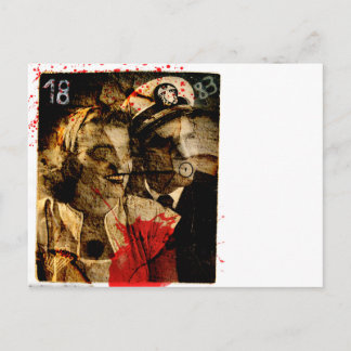 Spooky Post Card Postkarte