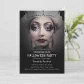 Spooky Princess Halloween Costume Party Einladung (Stehend Vorderseite)