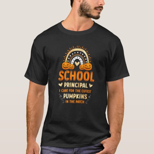 Spooky Principal Assistant  Halloween Principal  1 T-Shirt (Vorderseite)