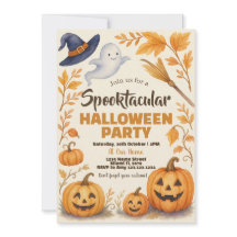 Spooky Pumpkin & Bats Thema