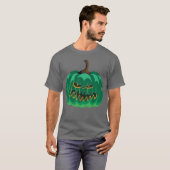 Spooky Pumpkin für Halloween lustig T-Shirt (Vorne ganz)