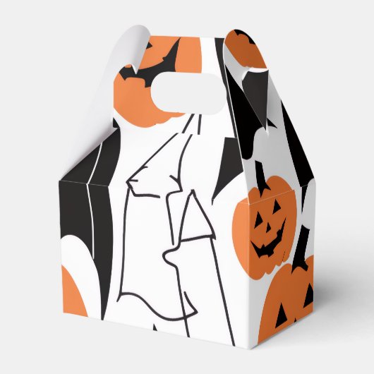 Spooky Pumpkin Gevor Box - Custom Halloween-Party! Geschenkschachtel (Vorderseite)