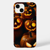 Spooky Pumpkin Glow Case-Mate iPhone Hülle (Rückseite)