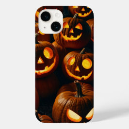 Spooky Pumpkin Glow Case-Mate iPhone 14 Hülle