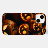 Spooky Pumpkin Glow Case-Mate iPhone Hülle (Rückseite (Horizontal))