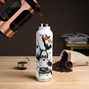 Spooky Pumpkin Glow Trinkflasche