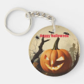 Spooky Pumpkin Halloween Collection Schlüsselanhänger (Vorderseite)