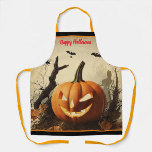 Spooky Pumpkin Halloween Collection Schürze