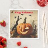 Spooky Pumpkin Halloween Collection Serviette (Beispiel)