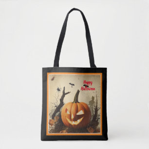 Spooky Pumpkin Halloween Collection Tasche