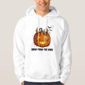 Spooky Pumpkin Halloween Hoodie - Bats (Vorderseite)