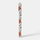 Spooky Pumpkin Halloween Pattern iPhone 15 Hülle (Linke Seite)