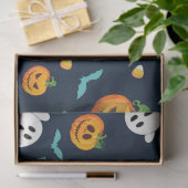 Spooky Pumpkin Halloween Serie Design 12 Seidenpapier (Geschenk)