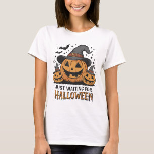 Spooky Pumpkin Halloween Summer T-Shirt