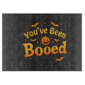 Spooky Pumpkin Halloween wurde dir gebootet Schneidebrett (Vorderseite)