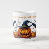 Spooky Pumpkin Magic Mug Jumbo-Tasse (Vorderseite)