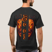 Spooky Pumpkin Night T - Shirt Black (Rückseite)