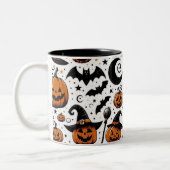 Spooky Pumpkin Party Tasse (Links)