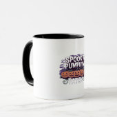Spooky Pumpkin Patch Halloween-Tasse Tasse (Vorderseite Links)