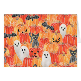 Spooky Pumpkin Patch Notecards