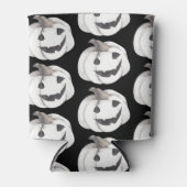 Spooky Pumpkin Pattern | Frohe Halloween Dosenkühler (Vorderseite)