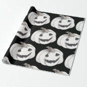 Spooky Pumpkin Pattern | Frohe Halloween Geschenkpapier (Ungerollt)