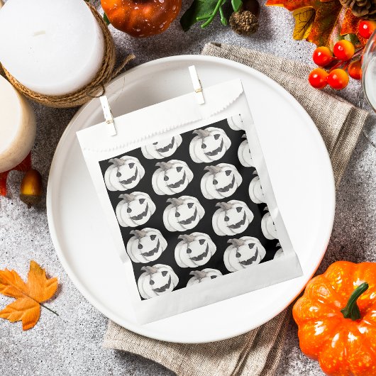 Spooky Pumpkin Pattern | Frohe Halloween Geschenktütchen