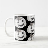 Spooky Pumpkin Pattern | Frohe Halloween Kaffeetasse (Links)