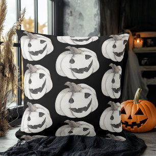 Spooky Pumpkin Pattern Frohe Halloween Kissen
