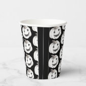 Spooky Pumpkin Pattern | Frohe Halloween Pappbecher (Rechts)