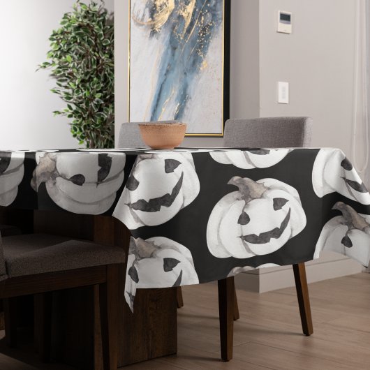Spooky Pumpkin Pattern | Frohe Halloween Tischdecke
