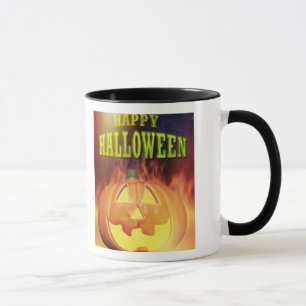 Spooky Pumpkin - Personalisierte Halloween-Tasse Tasse
