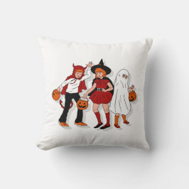 Spooky Pumpkin Pillow Kissen