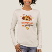 Spooky Pumpkin Season | Cute Fall & Halloween  Tri-Blend Shirt (Vorderseite)