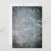 Spooky Pumpkin Spuk House Halloween-Party Einladung (Rückseite)