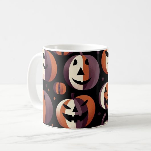 Spooky Pumpkin-Tasse Kaffeetasse (Vorderseite Links)