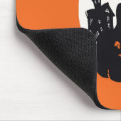 Spooky Pumpkin Trick oder Behandlung Mousepad (Ecke)