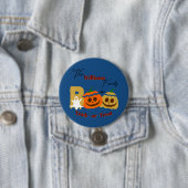 Spooky Pumpkin Trick oder Treat Button (Beispiel)
