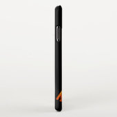 Spooky Pumpkin und Hexenbrenner gegen den Mond iPhone Hülle (Rechte Seite)