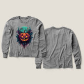 Spooky Pumpkin unter Vollmond (Design Vorder- & Rückseite)
