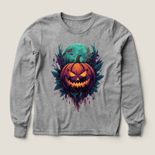 Spooky Pumpkin unter Vollmond (Design Vorderseite)