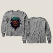 Spooky Pumpkin unter Vollmond (Design Vorder- & Rückseite)