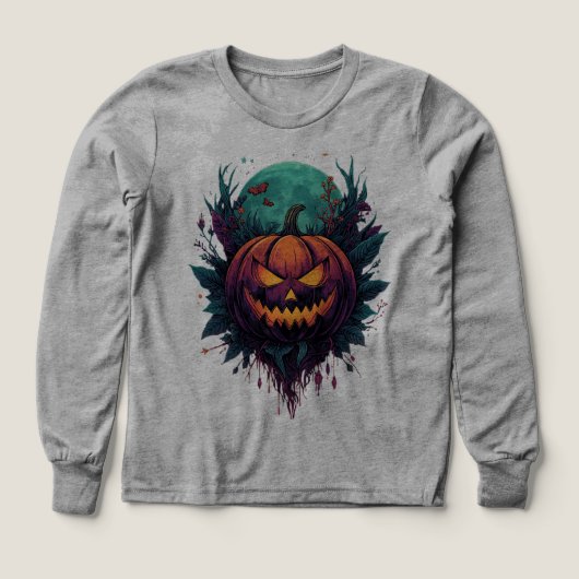 Spooky Pumpkin unter Vollmond (Design Vorderseite)