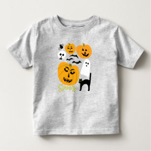 Spooky Pumpkins Charming Halloween Geisterbäder Kleinkind T-shirt