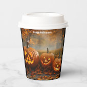 Spooky Pumpkins Family Collection Pappbecher (Vorderseite)
