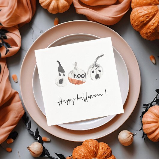 Spooky Pumpkins Party | Frohe Halloween Serviette