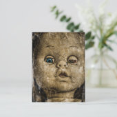 Spooky Puppe. Postkarte (Stehend Vorderseite)