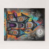Spooky Rainbow Spritzer Castle Jigsaw Puzzle (Horizontal)