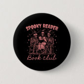 Spooky Reader Book Club D Red Button (Vorderseite)